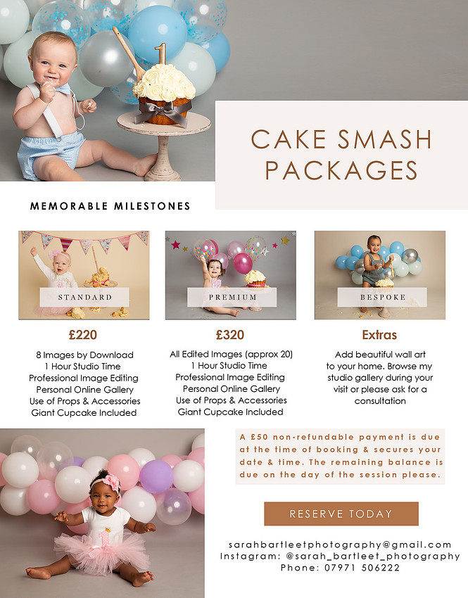 Fun cake smash photos for first birthday celebration milestone